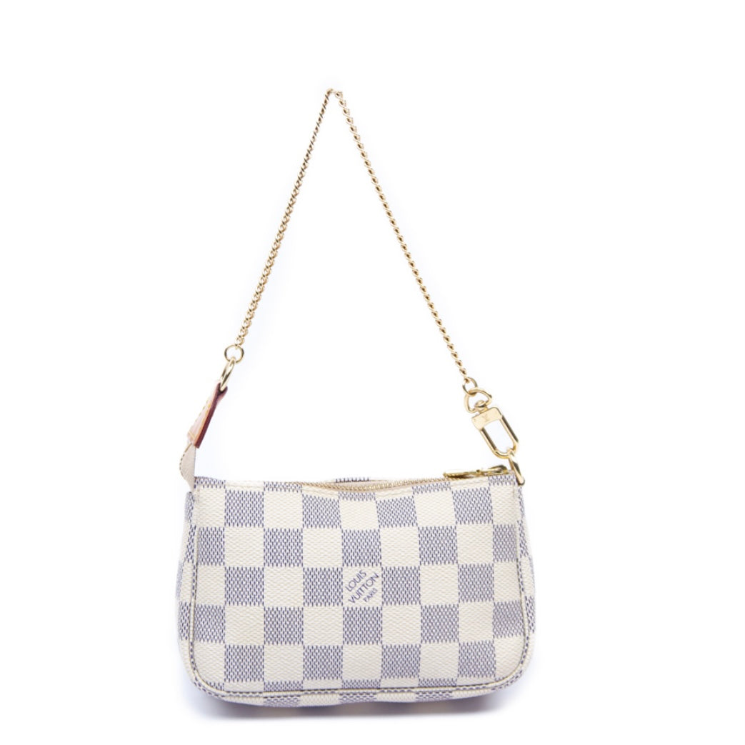 Damier Azur Pouch Handbag