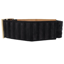 Black Logo High Waist Belt