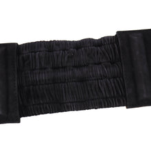 Black Logo High Waist Belt