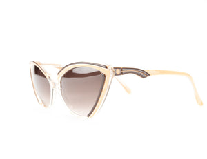 Brown Cat Eye Sunglasses