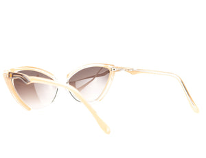 Brown Cat Eye Sunglasses