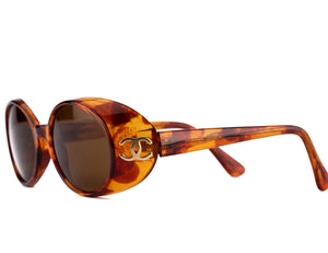 Brown Logo Sunglasses