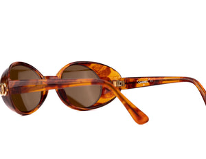 Brown Logo Sunglasses