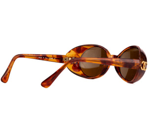 Brown Logo Sunglasses