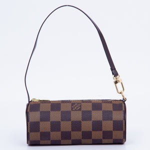 Damier Papillon Pouch Handbag