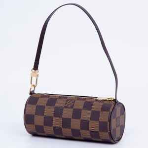 Damier Papillon Pouch Handbag