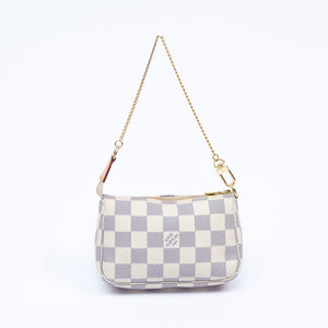 Damier Azur Pouch Handbag