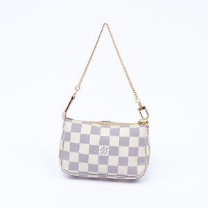 Damier Azur Pouch Handbag