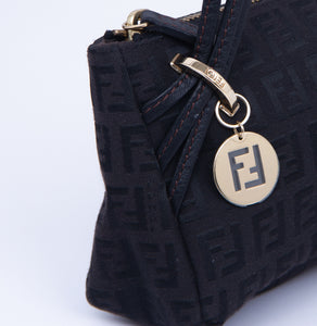 Black Zucchino Shoulder Bag