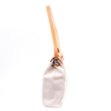 Beige and Brown Two-Way Herbag Handbag