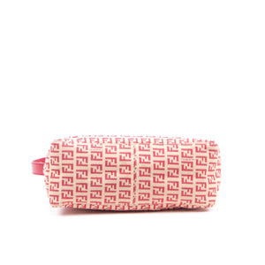 Beige & Fuchsia Zucchino Shoulder Bag