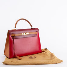 Tri-Color Kelly Sellier Handbag