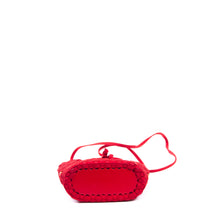 Red Woven Bag