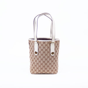 Brown & Ivory GG Tote Bag