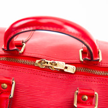 Red Keepall Boston Travel Bag