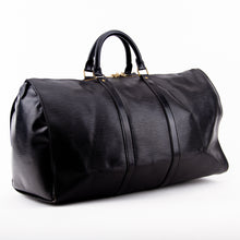 Black Keepall Boston Travel Bag