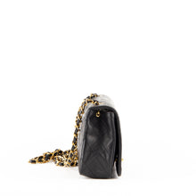 Black Logo Chain Shoulder Bag