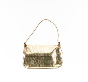 Gold Mamma Bucket Handbag