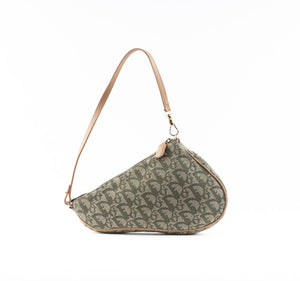 Olive Green Trotter Saddle Handbag