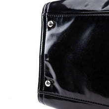 Black Logo Chain Shoulder Bag