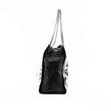 Black Logo Chain Shoulder Bag