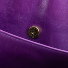 Purple Chain Shoulder Bag