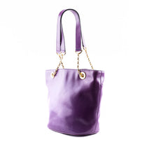 Purple Chain Shoulder Bag