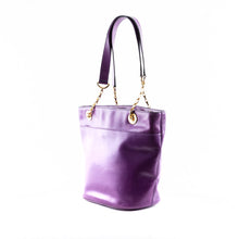 Purple Chain Shoulder Bag