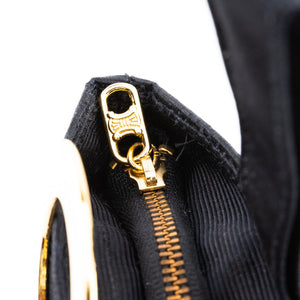 Black Nylon Mini Handbag