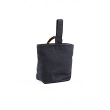 Black Nylon Mini Handbag