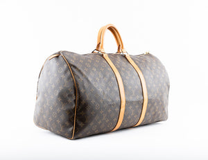 Monogram 50 Keepall Boston Travel Bag