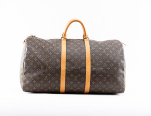 Monogram 50 Keepall Boston Travel Bag