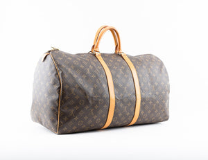 Monogram 50 Keepall Boston Travel Bag