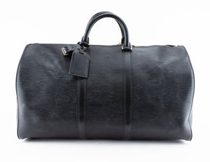 Black 52 Keepall Boston Travel Bag