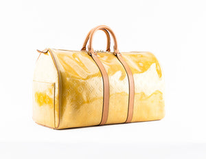 Vernis Mercer 47 Yellow Boston Travel Bag