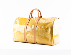 Vernis Mercer 47 Yellow Boston Travel Bag