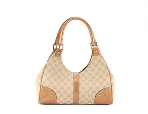 Beige Brown Jackie Shoulder Bag