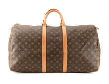 Monogram 55 Keepall Boston Travel Bag