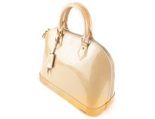 Louis Vuitton Yellow Vernis Alma PM HandBag