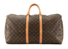 Monogram 55 Keepall Boston Travel Bag