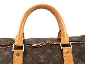 Monogram 55 Keepall Boston Travel Bag