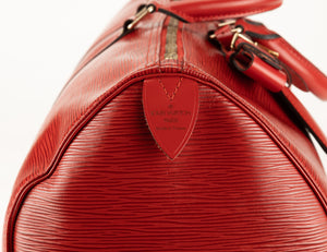 Red Epi 45 Keepall Boston Travel Bag