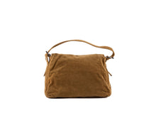 Beige Mamma Baguette Shoulder Handbag