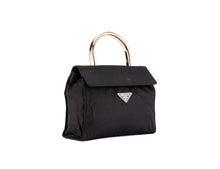 Black Nylon Handbag