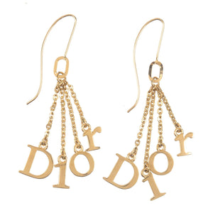 CHRISTIAN DIOR - Logo Earring