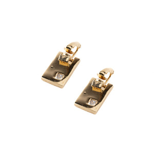 GIVENCHY - Gold Earring with Crystal